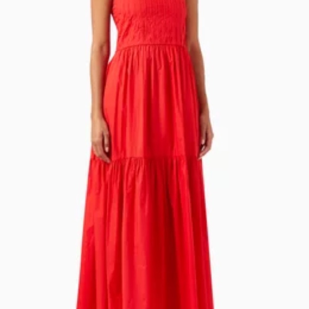 Sugar Lips Penelope Maxi Dress in Cotton-voile
Square Neckline Long Dress - Picture 3 of 8